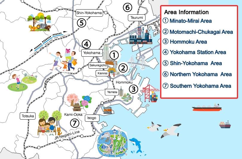 Yokohama gjë hartë