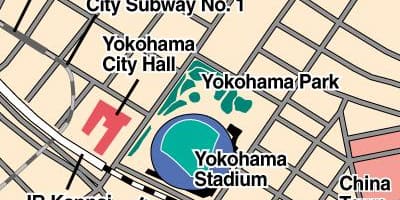 Harta e në stadiumin e Yokohama