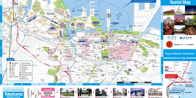 Harta e Yokohama atraksionet